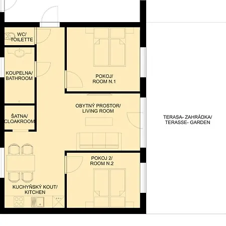 Rezidence Tri Studne Apartment Exterior photo